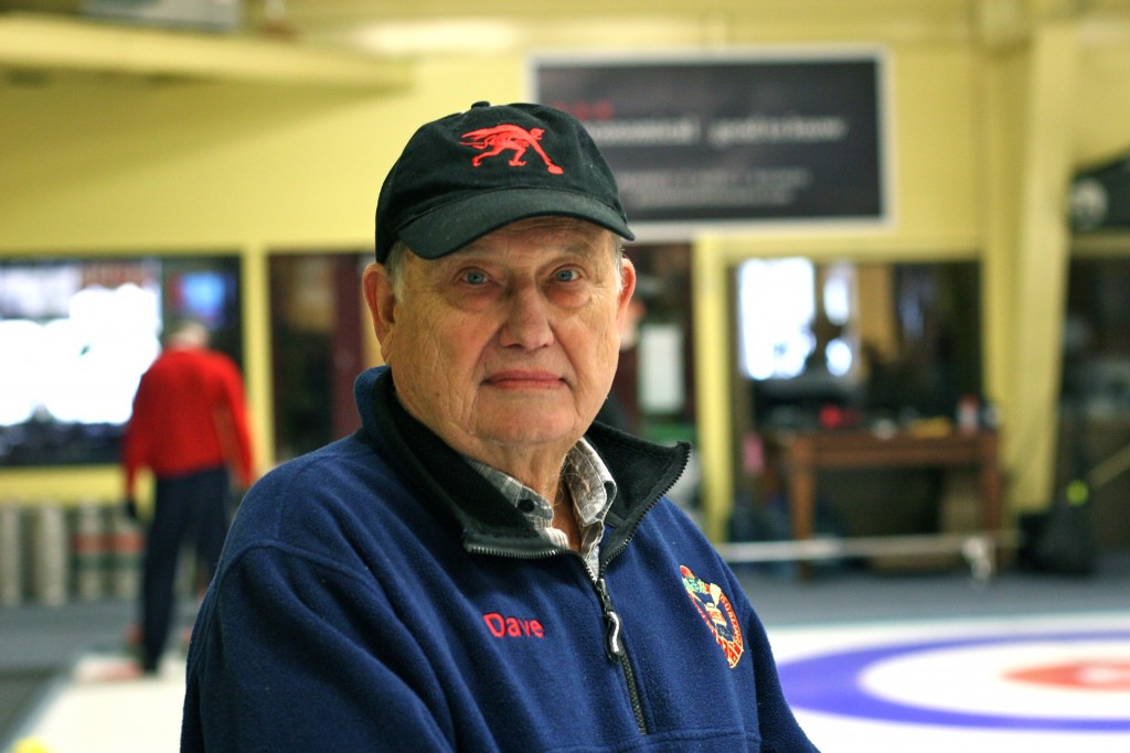 Dave Nelsen on the ice