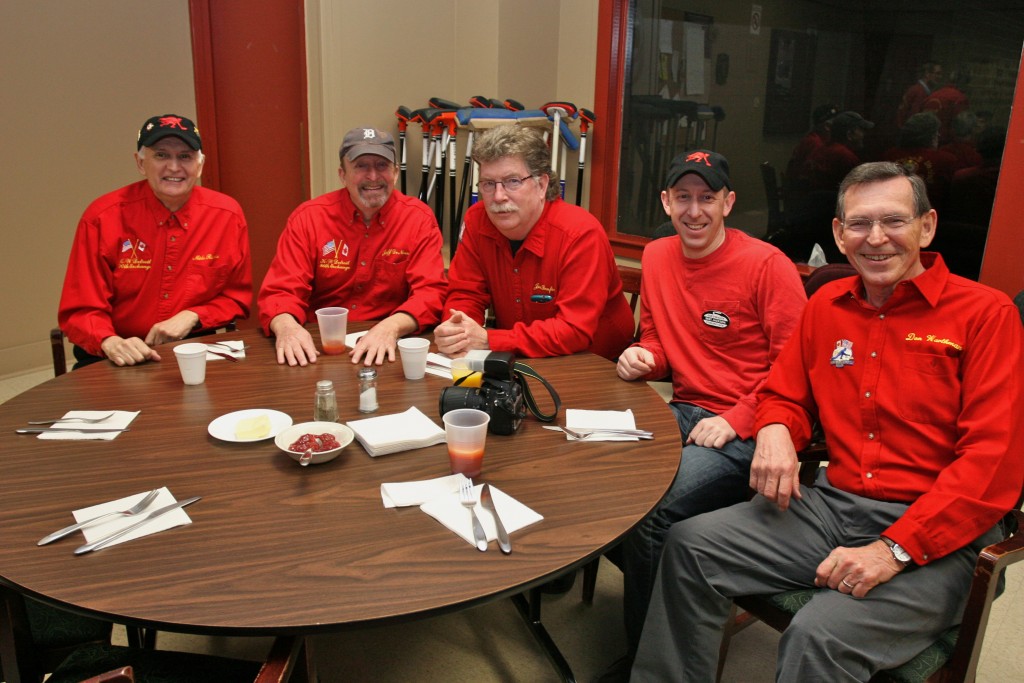 Mike Rogala, Jeff Deneen, Joe Bonfoey, Bret Jackson and Don Warthman