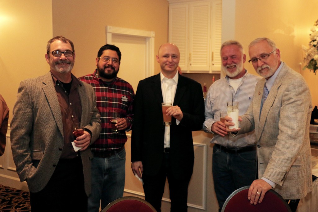 From left: Kevin Ingraham, Alex Lopez, Chris Zahorec, Pat Cannon and John Dankeart