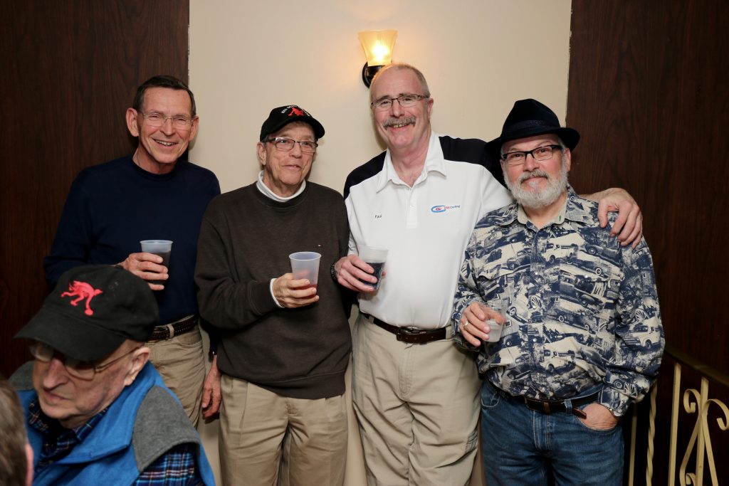 Don Warthman, Norm Green, Paul Badgero and Sam Kilby